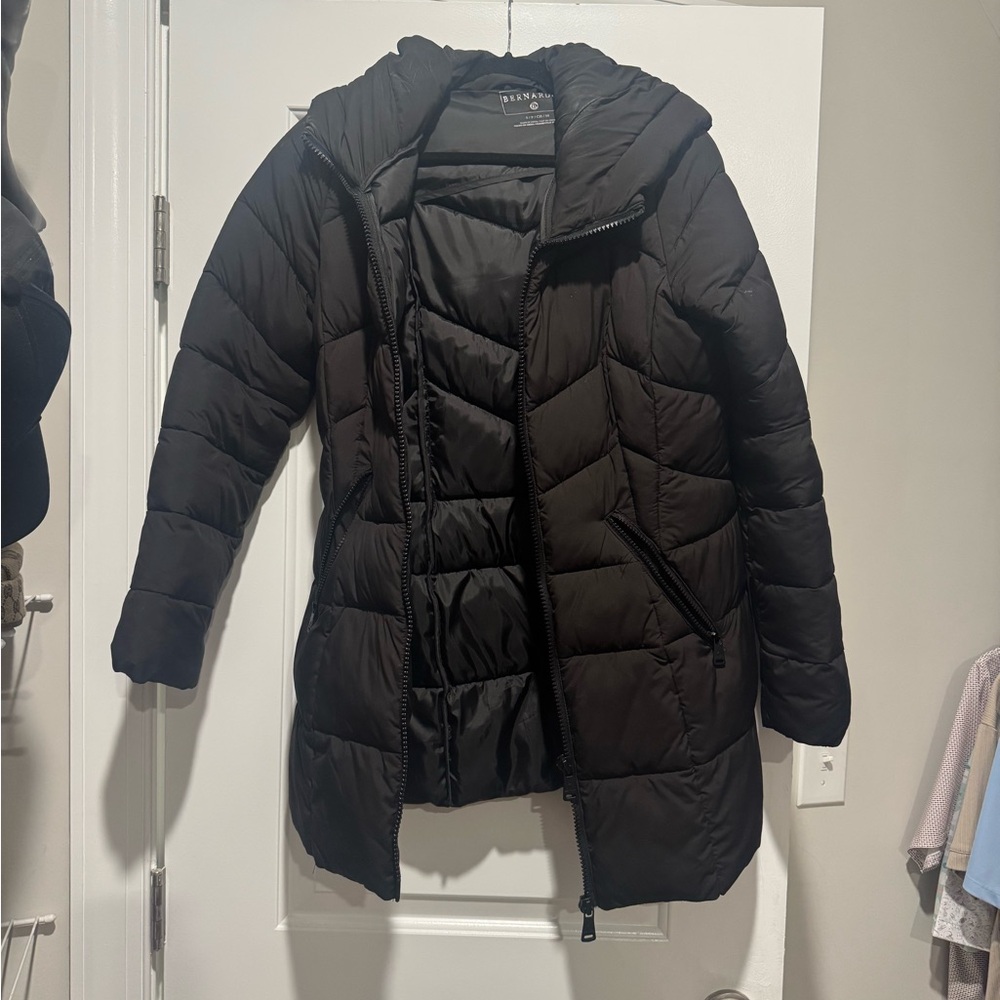 Bernardo black puffer